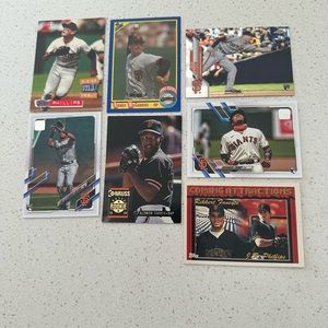 SAN FRANCISCO GIANTS ROOKIE LOT